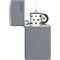 Zippo 2023 Zippo Base Color, Slim Flat Grey ZIP-49527ZL - alternate 2